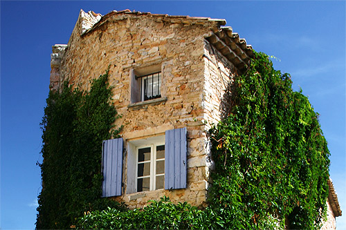 Belle façade en Provence, photo pascal lando
